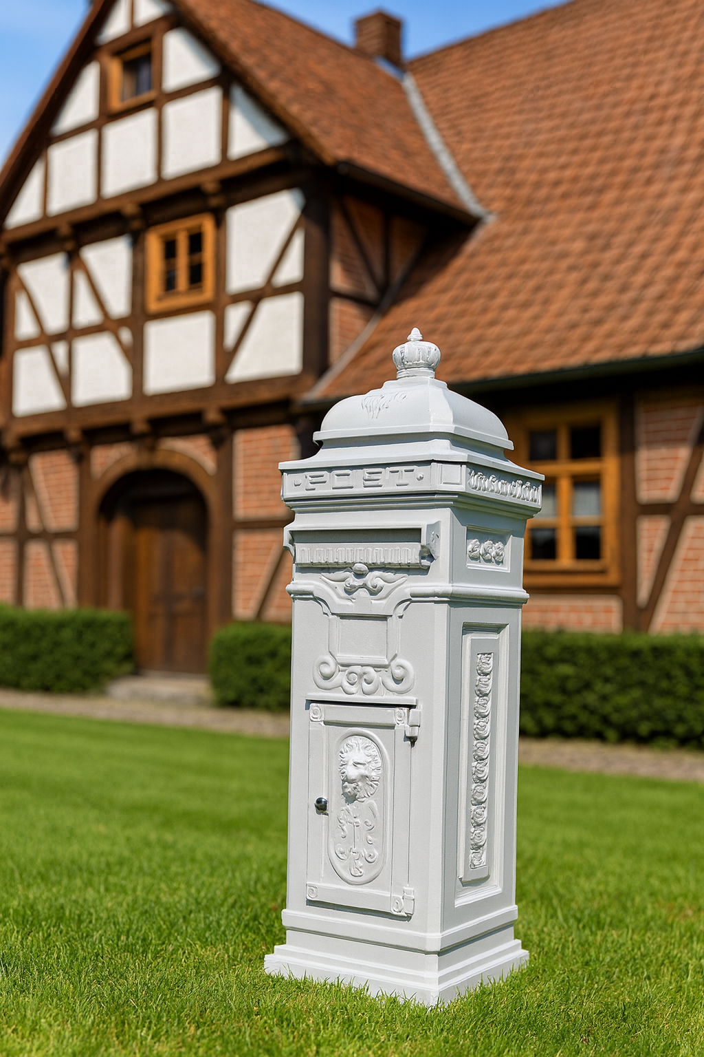 Säulenbriefkasten Postkasten Standbriefkasten Briefkasten Mailbox