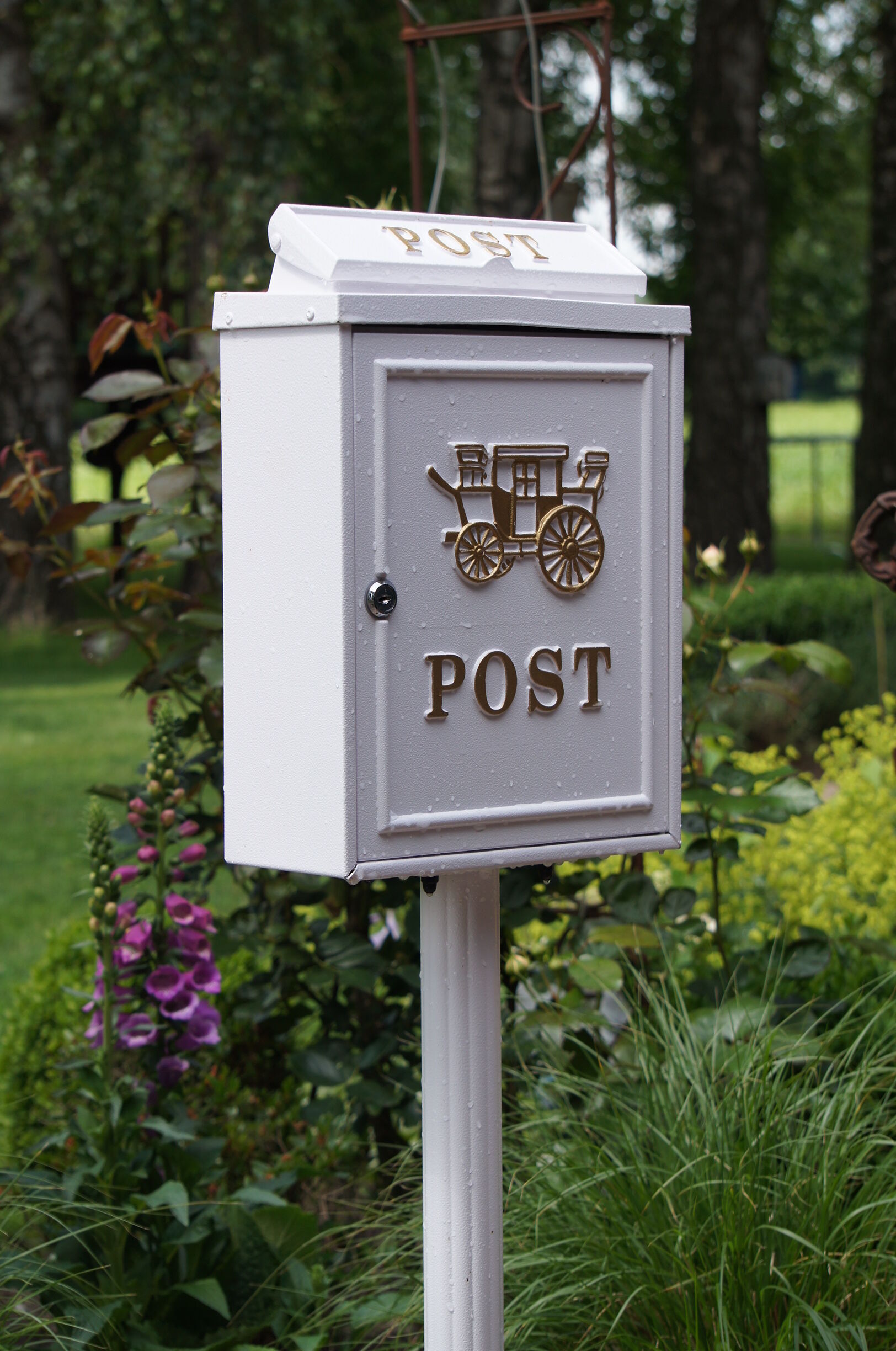 Briefkasten Standbriefkasten Säulenbriefkasten Postkasten