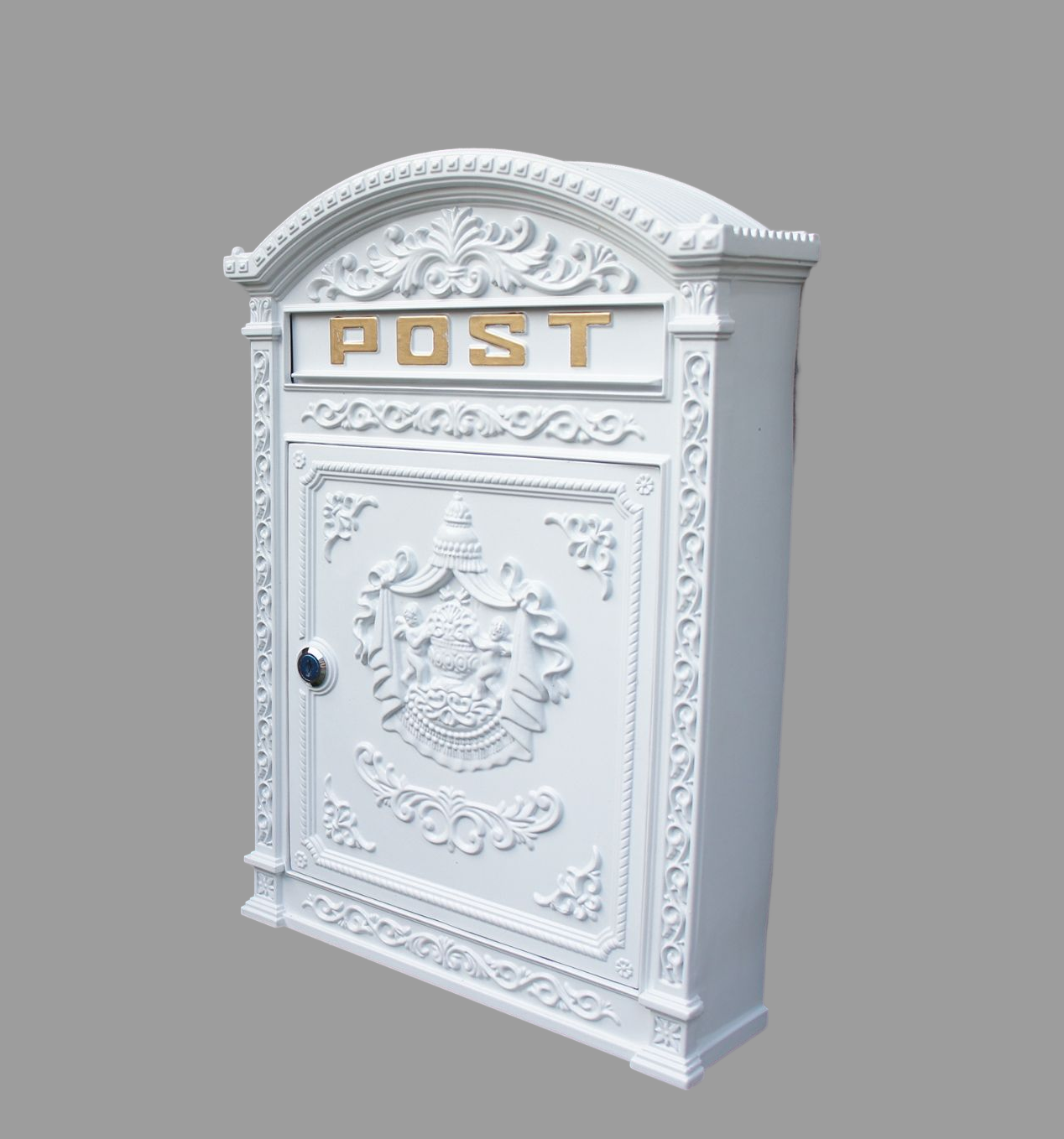 Postkasten-LTDC008W Nostalgischer Wandbriefkasten Postkasten Briefkasten